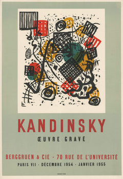 Wassily Kandinsky Engraved Work 
