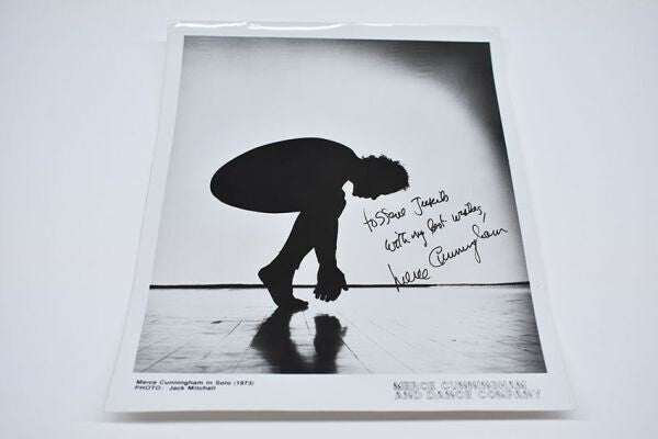 Merce Cunningham Signed Photo Print By Jack Mitchell 10 X 8 Inches