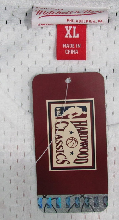 Julius Erving Autographed Mitchell & Ness Hof New