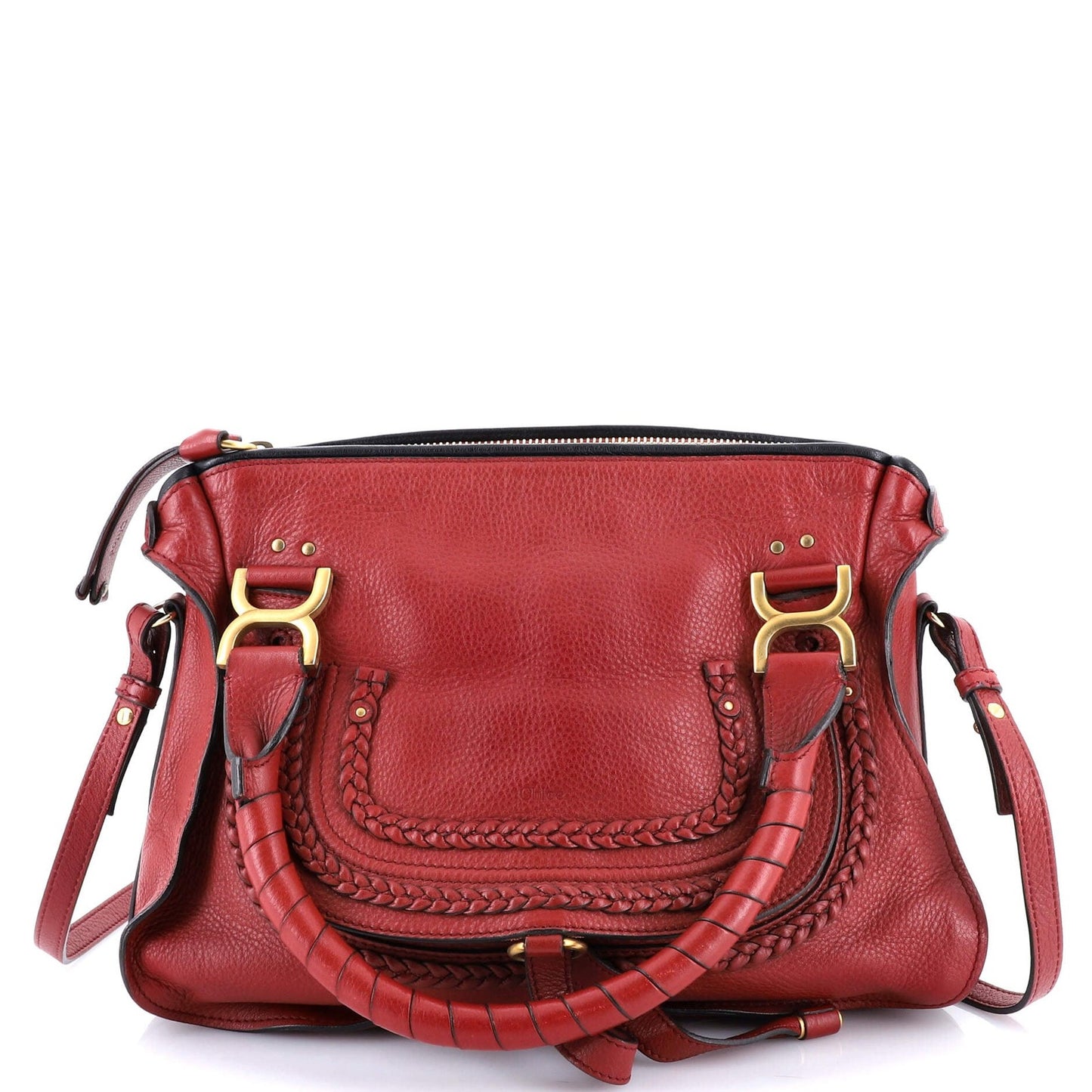 Chloe Marcie Satchel Leather Medium