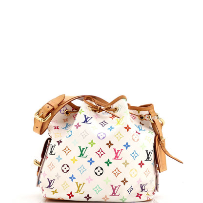 Louis Vuitton Petit Noe Handbag Monogram Multicolor