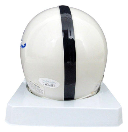 Joe Paterno Autographed Mini Football Helmet Penn