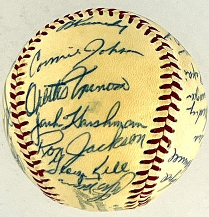 1955 Chicago White Sox Team Signed Baseball (30)