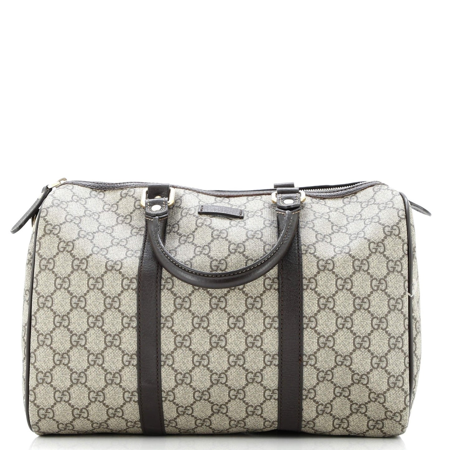 Gucci Joy Boston Bag Gg Coated Canvas Medium