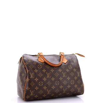 Louis Vuitton Speedy Handbag Monogram Canvas 30