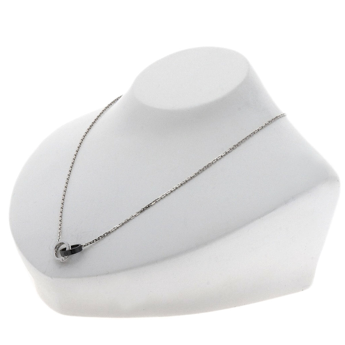 Cartier   Necklace Baby Love Diamond K18 White