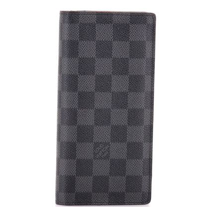 Louis Vuitton Brazza Wallet Damier Graphite