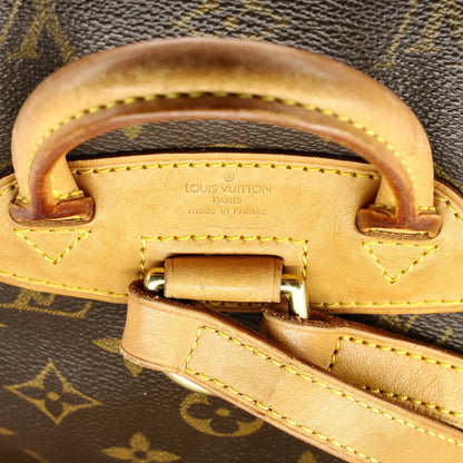 Louis Vuitton Vintage Montsouris Backpack Monogram Canvas Pm