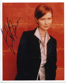 Cynthia Nixon Autographed 8X10 Photo