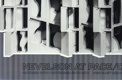 Louise Nevelson Lunar Silence: The Silver