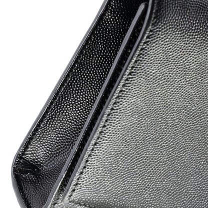 Saint Laurent Classic Monogram Crossbody Bag Grainy Leather Small