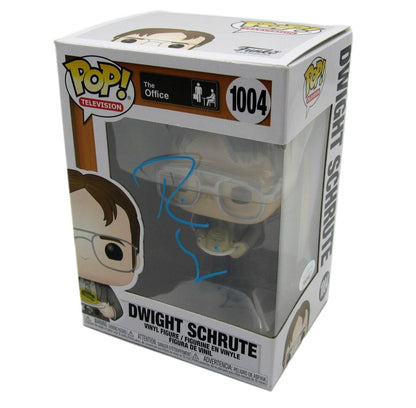 Rainn Wilson Autographed Funko Pop! #1004 Figurine "The Office" Jsa 184719