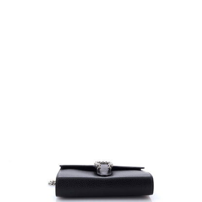 Gucci Dionysus Chain Wallet Leather With Embellished Detail Small