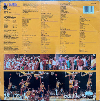 Pat Riley Signed L.A. Lakers 1987 World Champs - Just Say No! Original Vinyl Alb