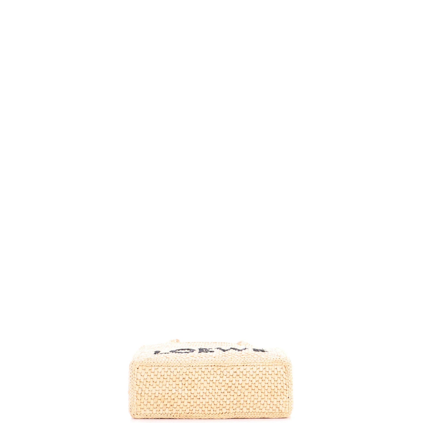 Loewe Paula'S Ibiza Logo Convertible Tote Raffia Small