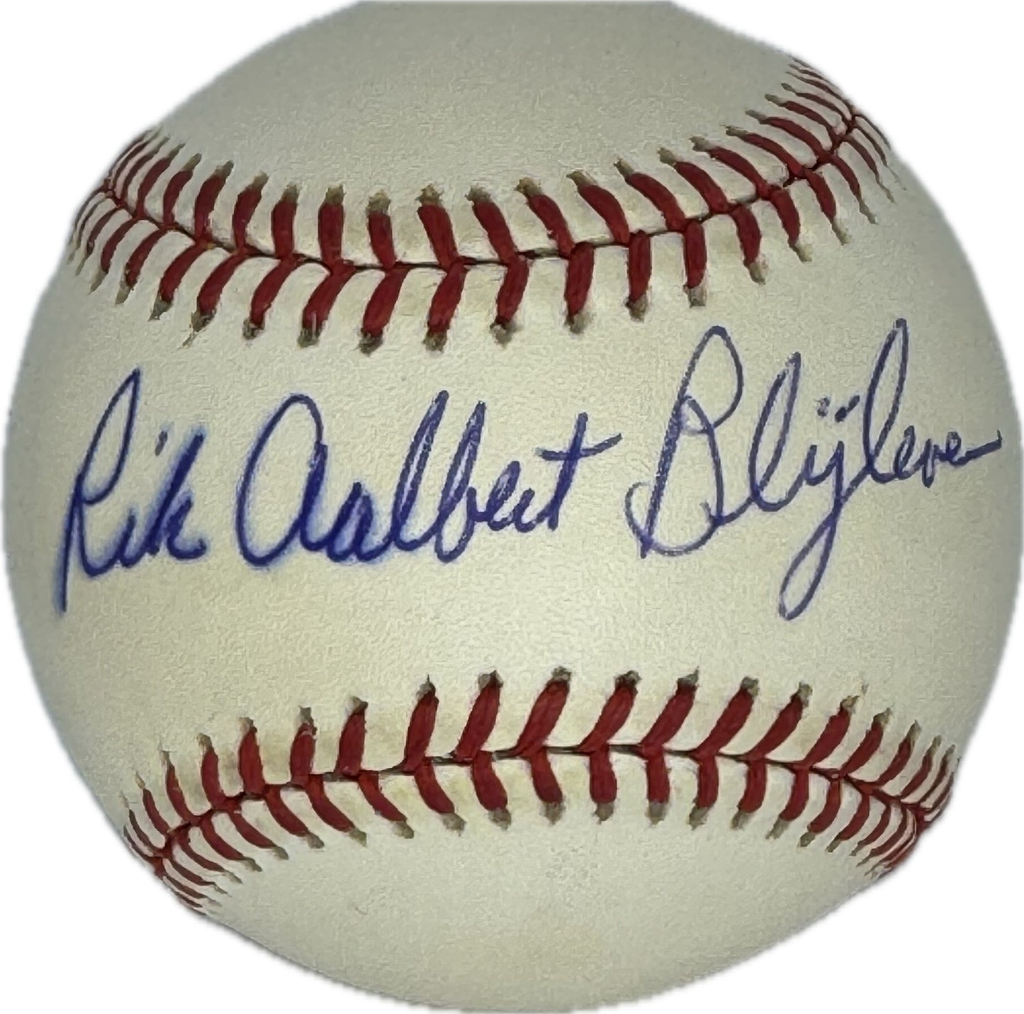 Bert Blyleven Autographed "Rik Aalbert Blyleven"