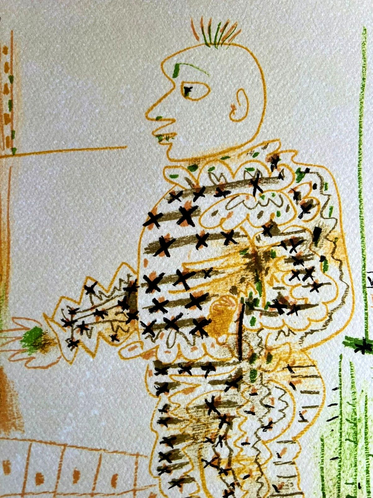 Pablo Picasso Lithograph Coa Signed Numbered By Hand Certified 180 Copies #