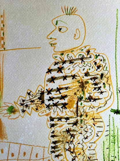 Pablo Picasso Lithograph Coa Signed Numbered By Hand Certified 180 Copies #