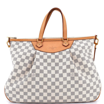 Louis Vuitton Siracusa Handbag Damier Gm