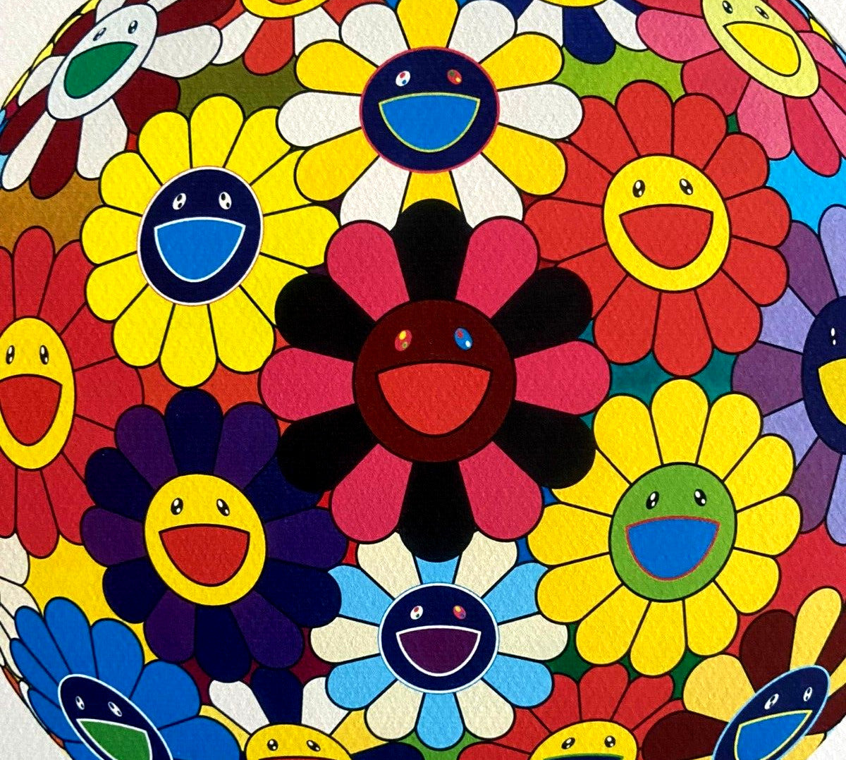 Takashi Murakami Lithograph Mori Museum Coa Numbered In Pencil 200Es
