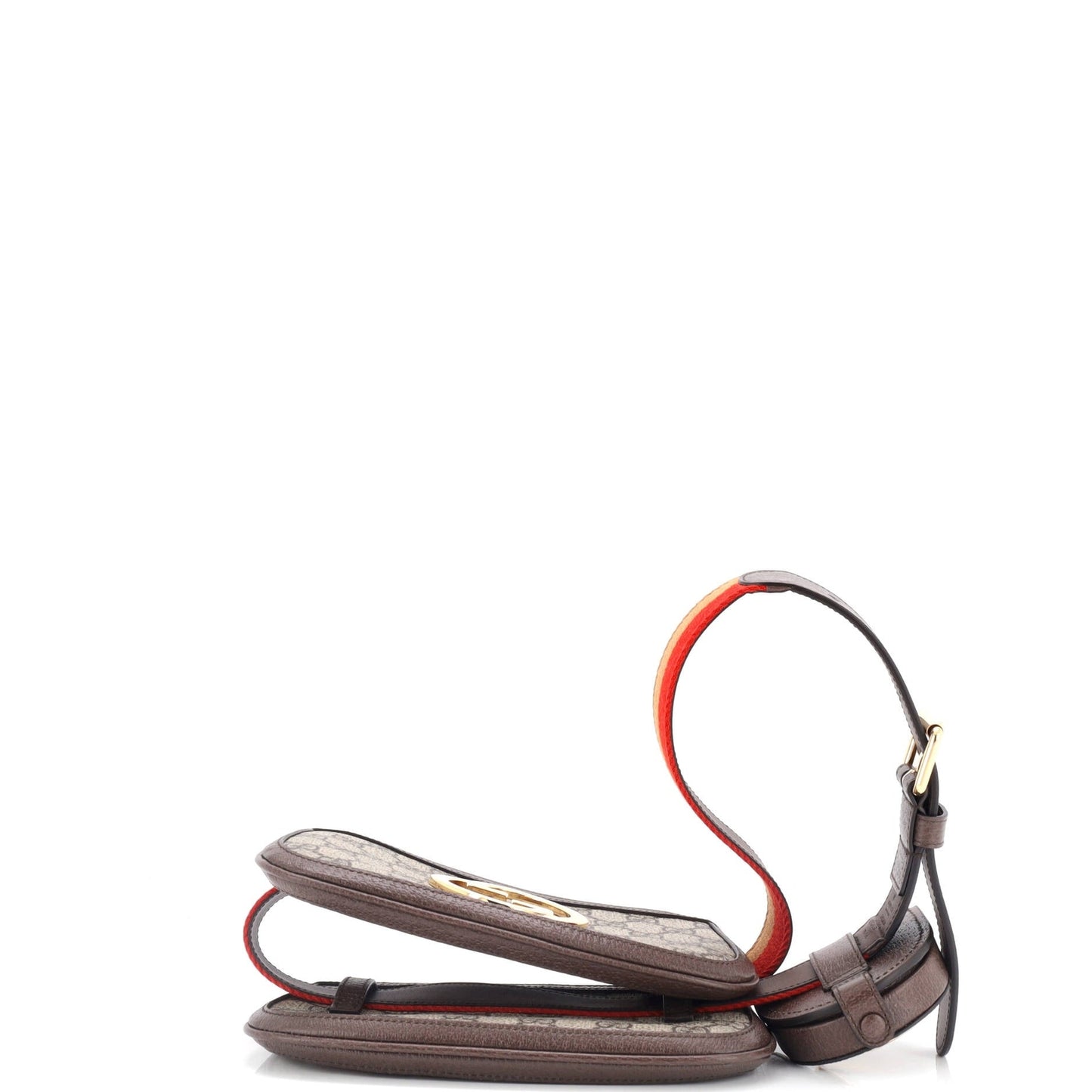 Gucci Blondie Multi Pocket Belt Bag Gg Coated Canvas