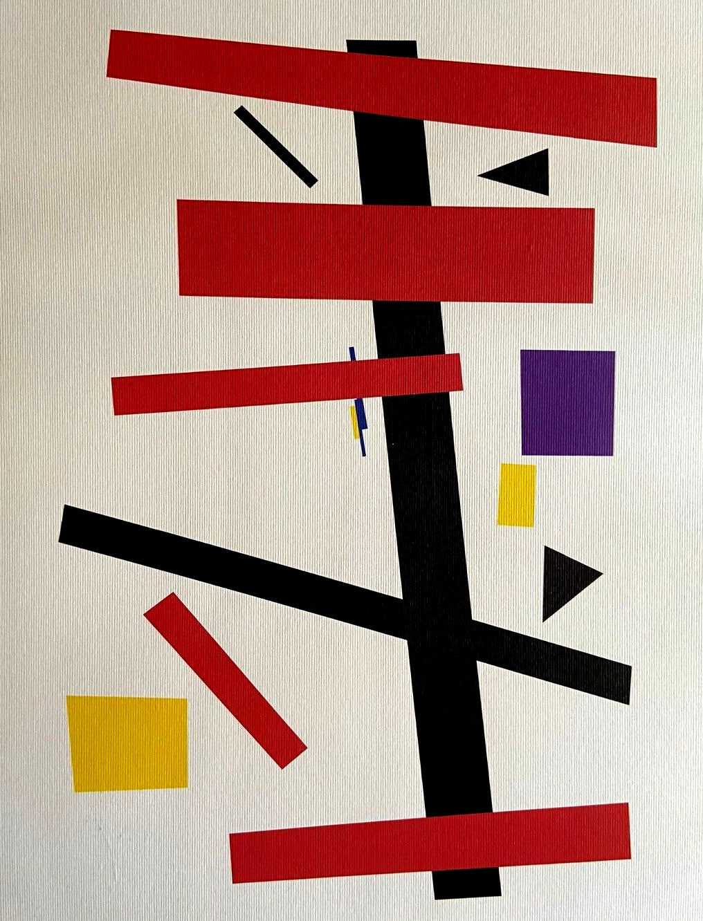 Kazimir Malevich Lithograph Hand Numbered Coa
