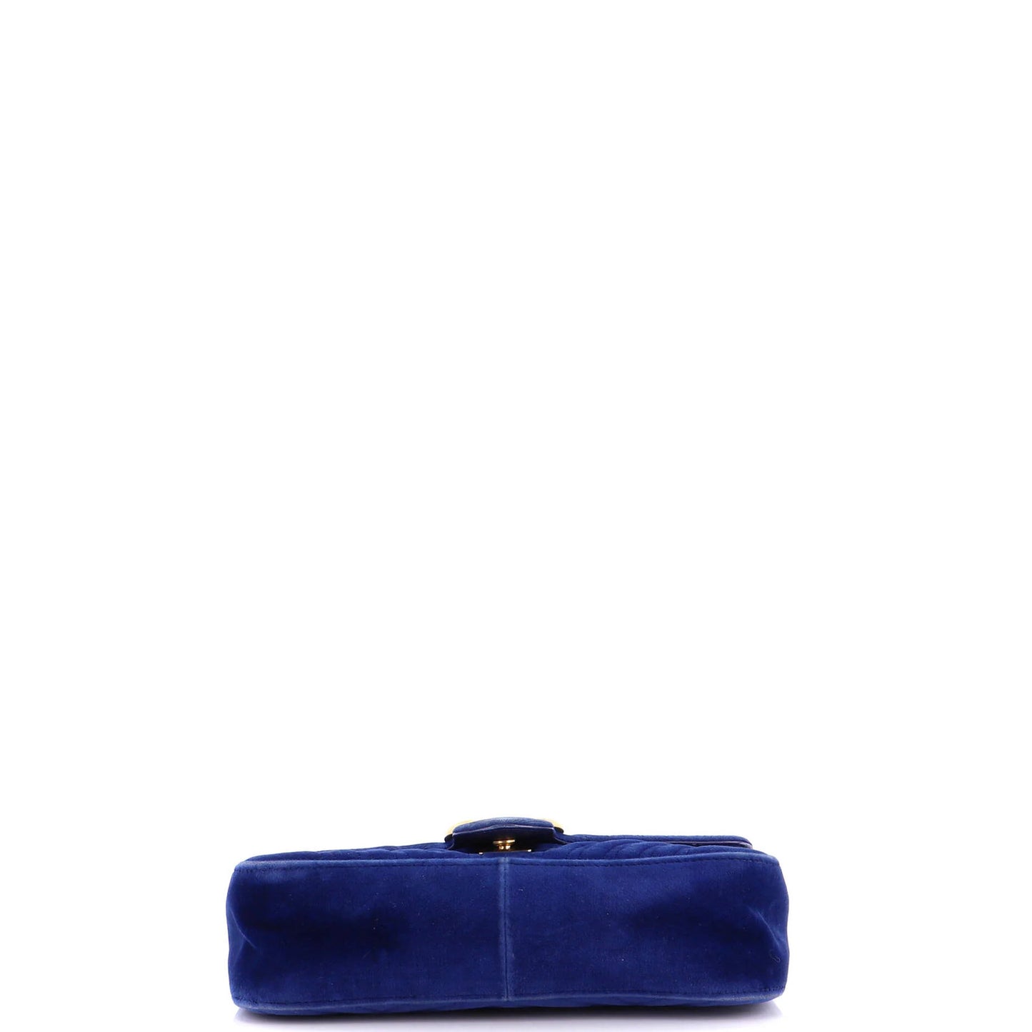 Gucci Gg Marmont Flap Bag Matelasse Velvet Small