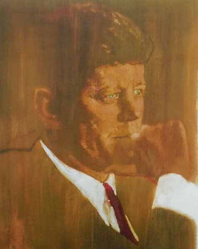 Bernie Fuchs Portrait Of Jfk Limited Edition Embossed Lithograph 19/50 Signed