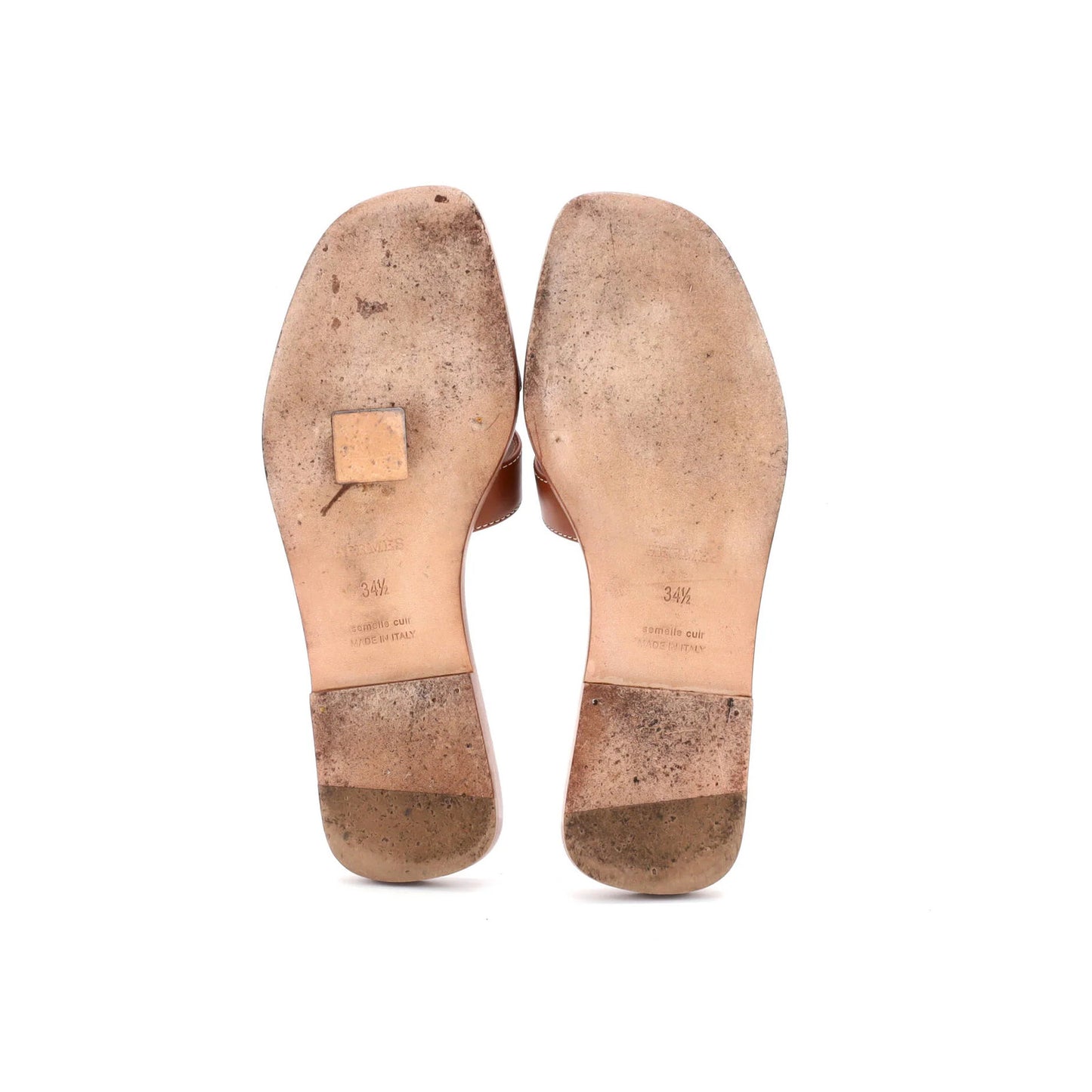 Hermes Women'S Oran Sandals Leather