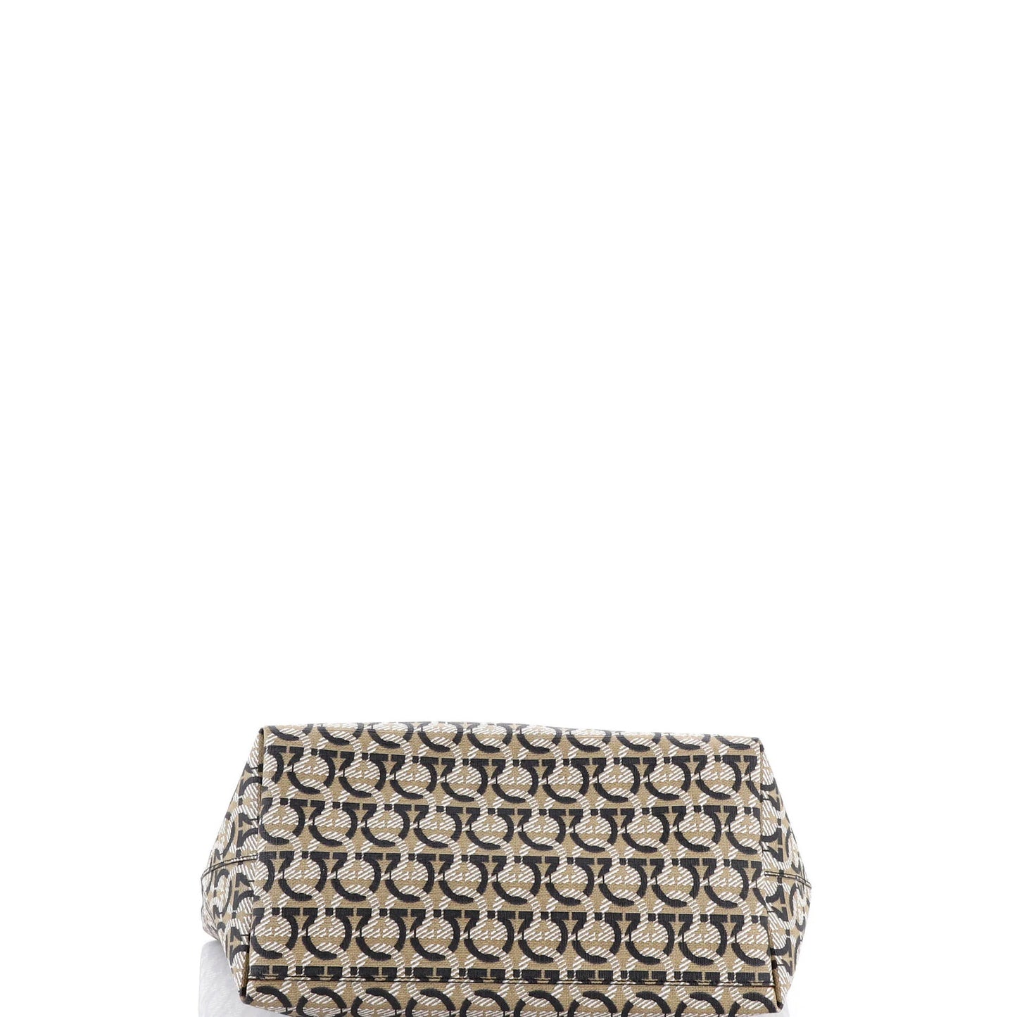 Salvatore Ferragamo Gancini Travel Tote Gancini Jacquard Medium