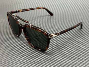 PERSOL PO0203S 24 31 Havana Green Unisex 57 mm