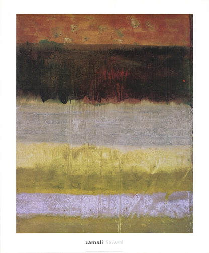 Jamali Sawaal " Offset Lithograph Abstract