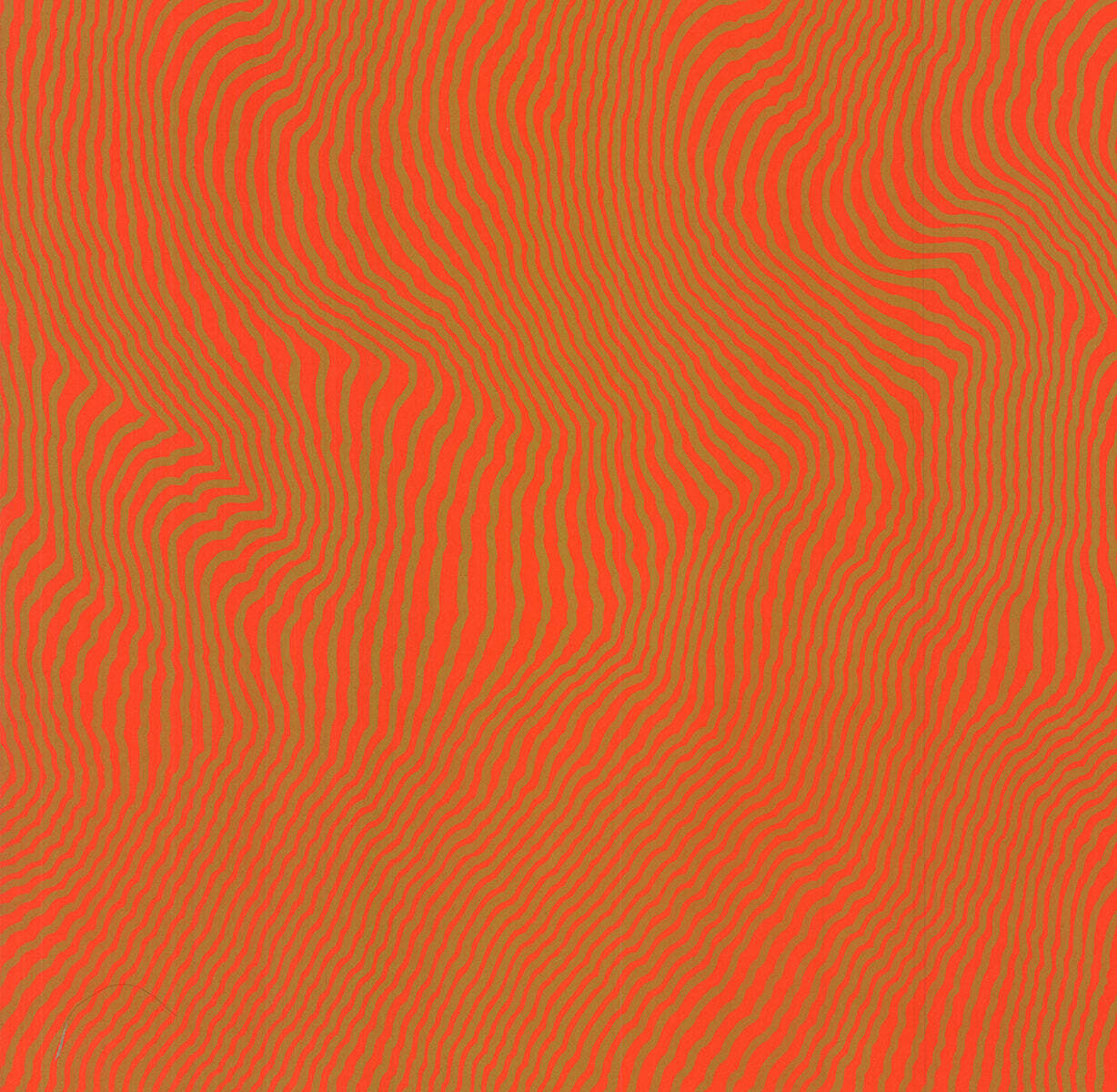 Henry Pearson Nue Orange Signed " Serigraph Contemporary