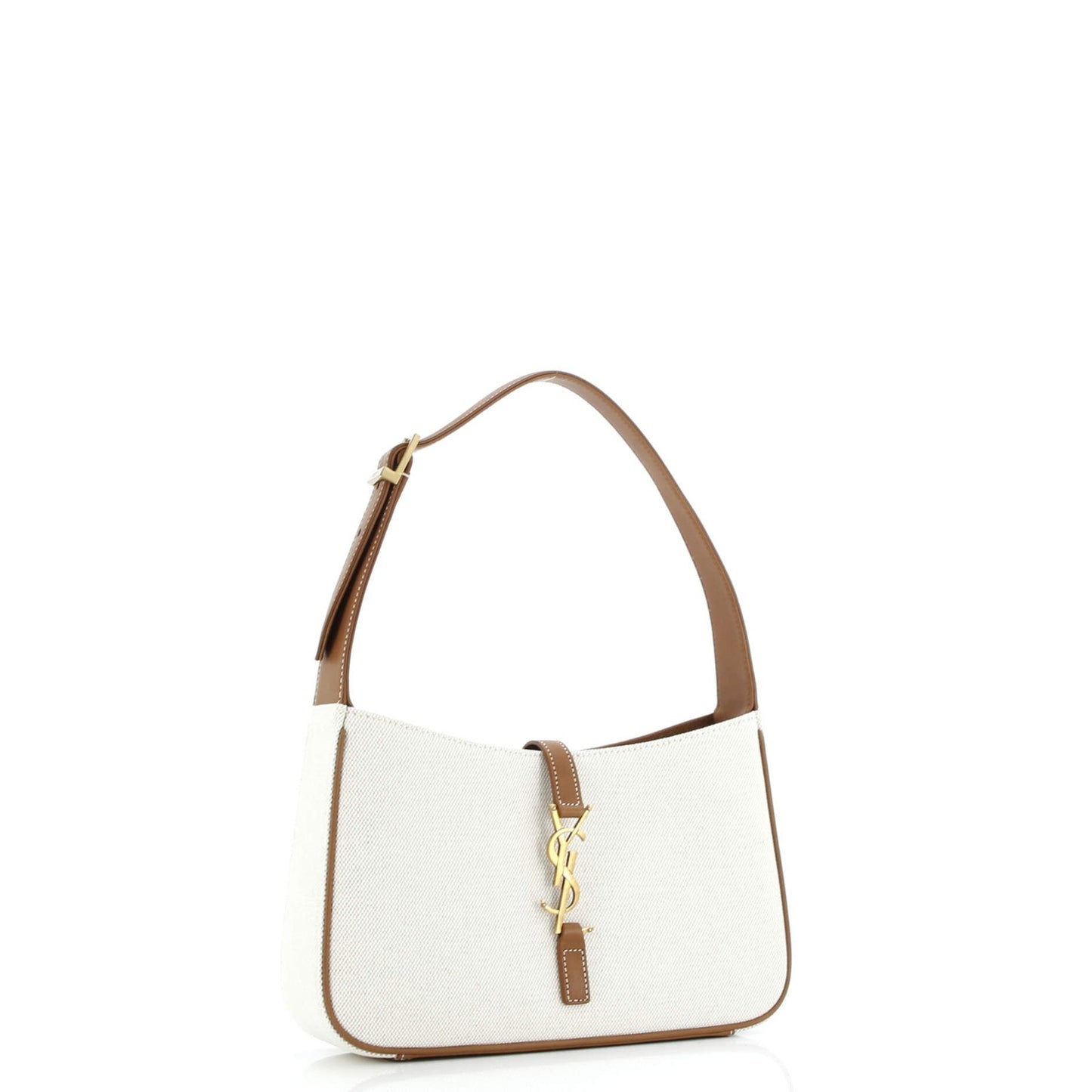 Saint Laurent Le 5 A 7 Hobo Canvas Small