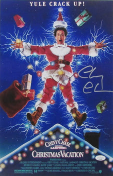 Chevy Chase Autographed 11X17 Movie Poster