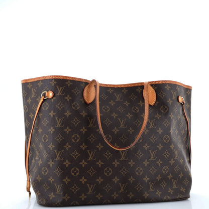 Louis Vuitton Neverfull Tote Monogram Canvas Gm