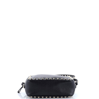 Valentino Garavani Rockstud Camera Crossbody Bag Leather
