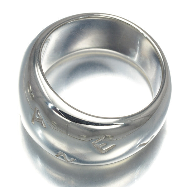 Chanel Ring Logo Us6.5-6.75 925 Sterling Silver