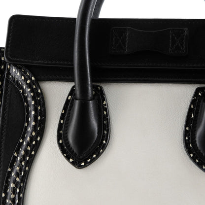 Celine Tricolor Luggage Bag Python And Leather Nano