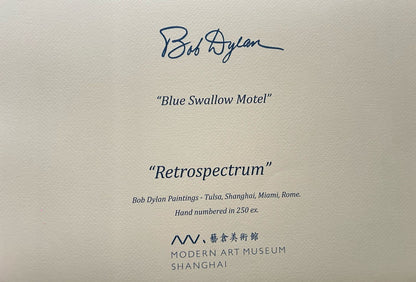Bob Dylan Lithograph Coa Signed Op Numbered By Hand Limited 250Ex