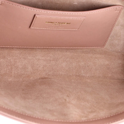 Saint Laurent Classic Monogram Tassel Clutch Leather Long