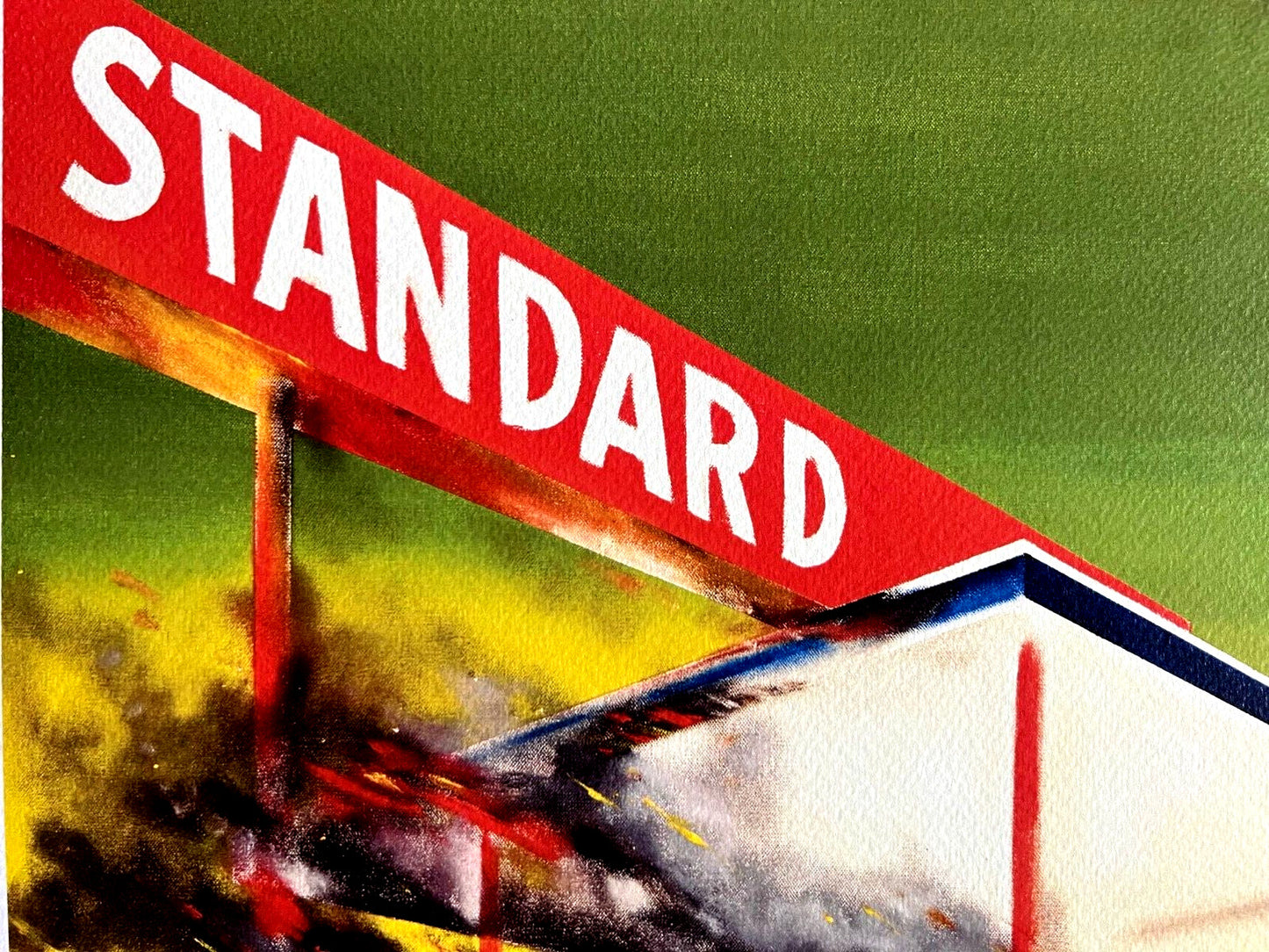 Edward Ruscha Lithograph 1991 Coa Signed Numbered Certified