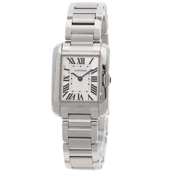 Cartier Tank Anglaise Sm Watches W5310022 Stainless Steel/Stainless Steel Ladies