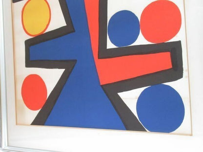 Alexander Calder Original Lithograph 1972 Signed