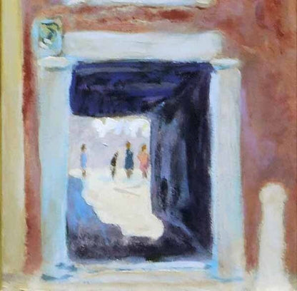 Georges Feher Venise Original Oil Painting On Canvas Galerie Tamenaga Hungary