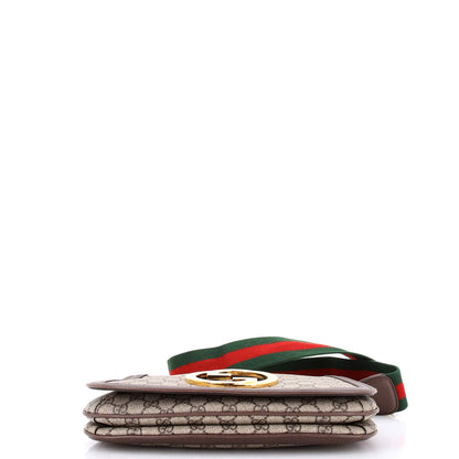 Gucci Blondie Medium NM Top Handle Bag in GG Coated Canvas