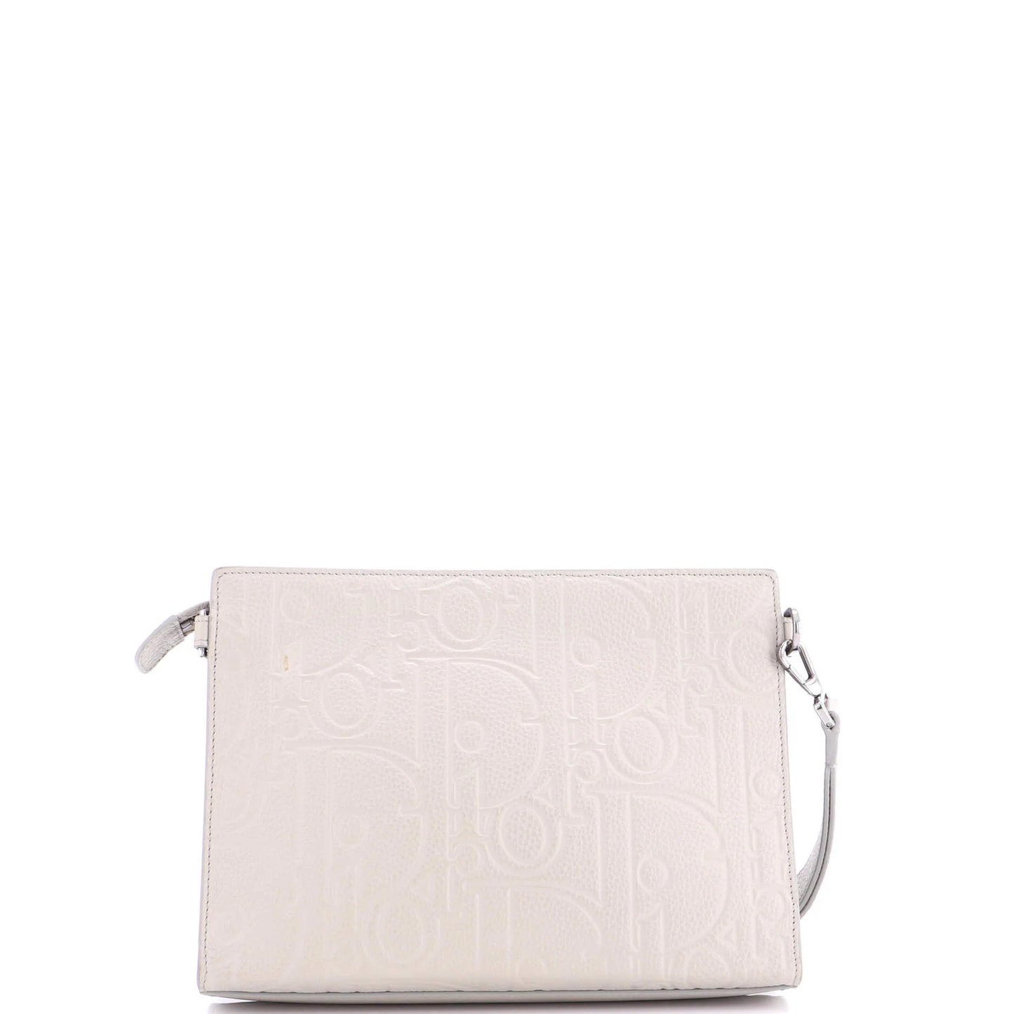 Christian Dior A5 Triangle Wristlet Pouch Gravity Leather