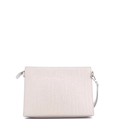 Christian Dior A5 Triangle Wristlet Pouch Gravity Leather