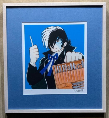 Osamu Tezuka Piezograph "Black Jack" Limited Edition 91/100 Signed Coa Japan