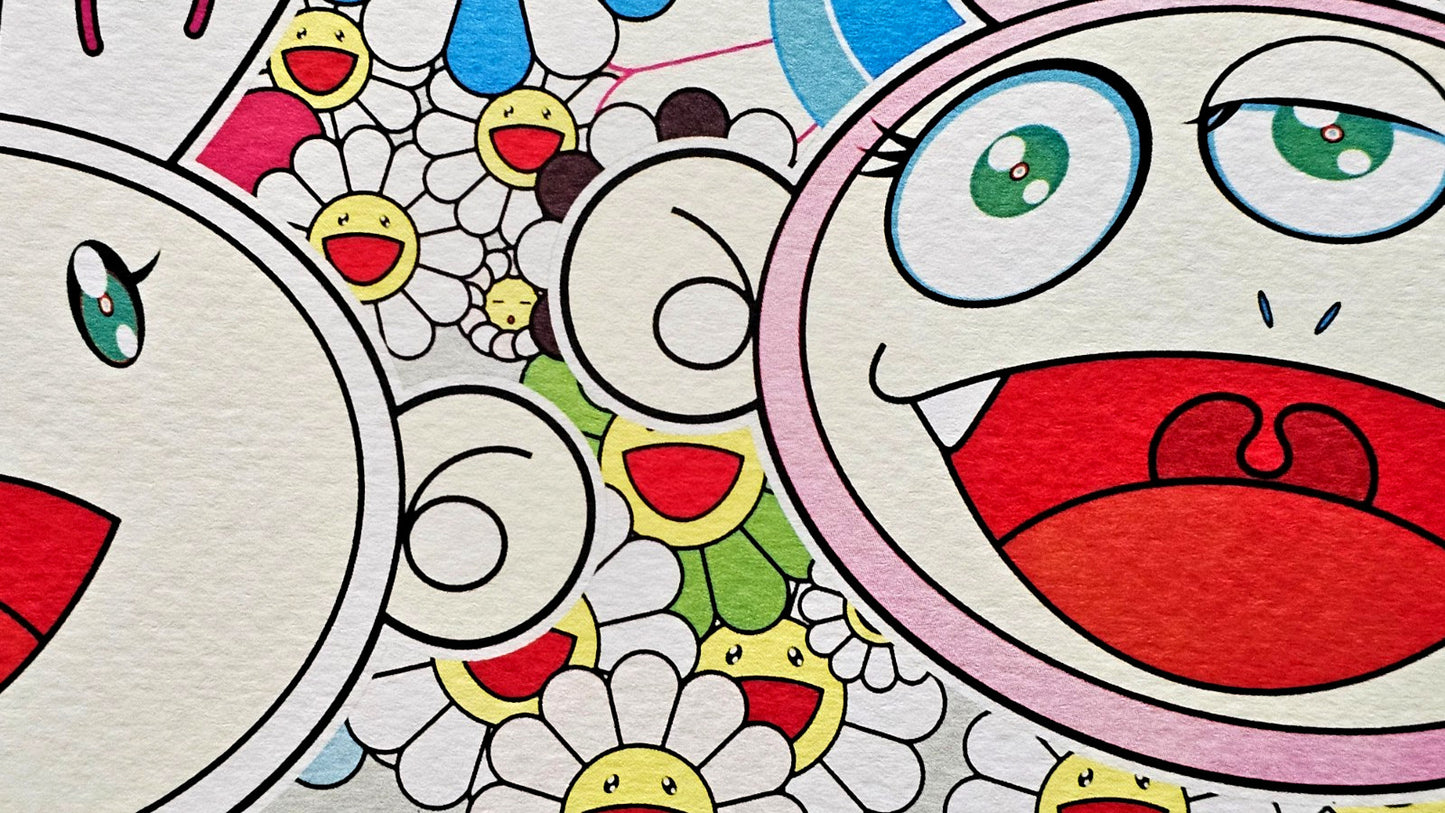 Takashi Murakami - Lithograph Mori Art Museum Coa Limited Edition